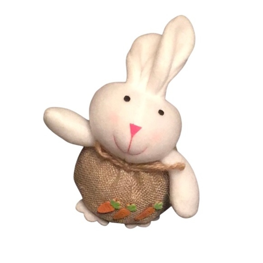 Plush, stuffed Bunny Rabbit - Dolgencorp brand